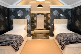 Twin room with ensuite facilities