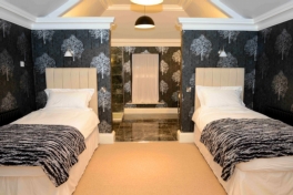 Twin room with ensuite facilities