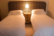Room can be configured as a twin if required